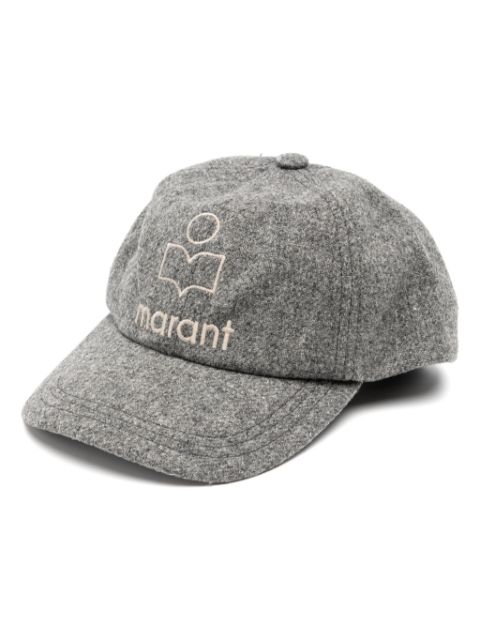 ISABEL MARANT TYRON embroidered-logo cap Women