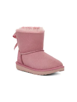 UGG Kids Mini Bailey Bow II Boots Pink FARFETCH CA