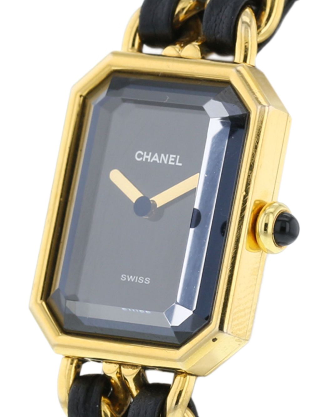 CHANEL Pre-Owned 1990 pre-owned Première L 26mm - Zwart