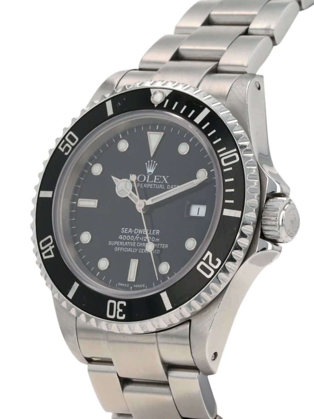 Rolex 2000 pre-owned Sea-Dweller 39mm - Zwart