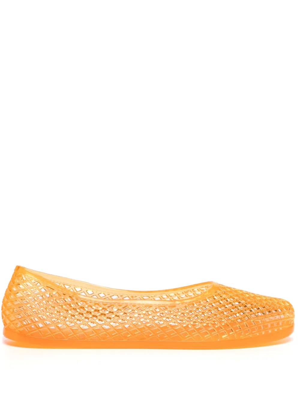 Ancient Greek Sandals Iro ballerina's Oranje