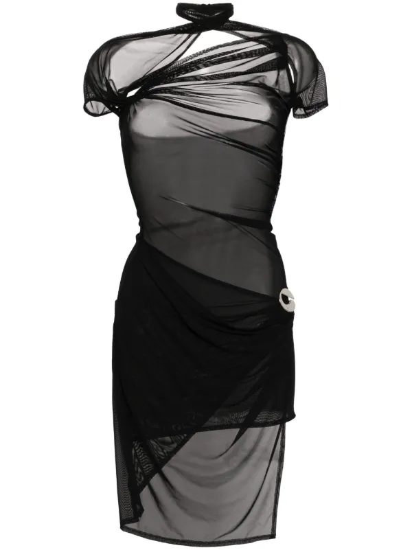 【関税込み】Coperni ブラック アシンメトリー ミディアムドレス 24823951_55667189_600.jpg