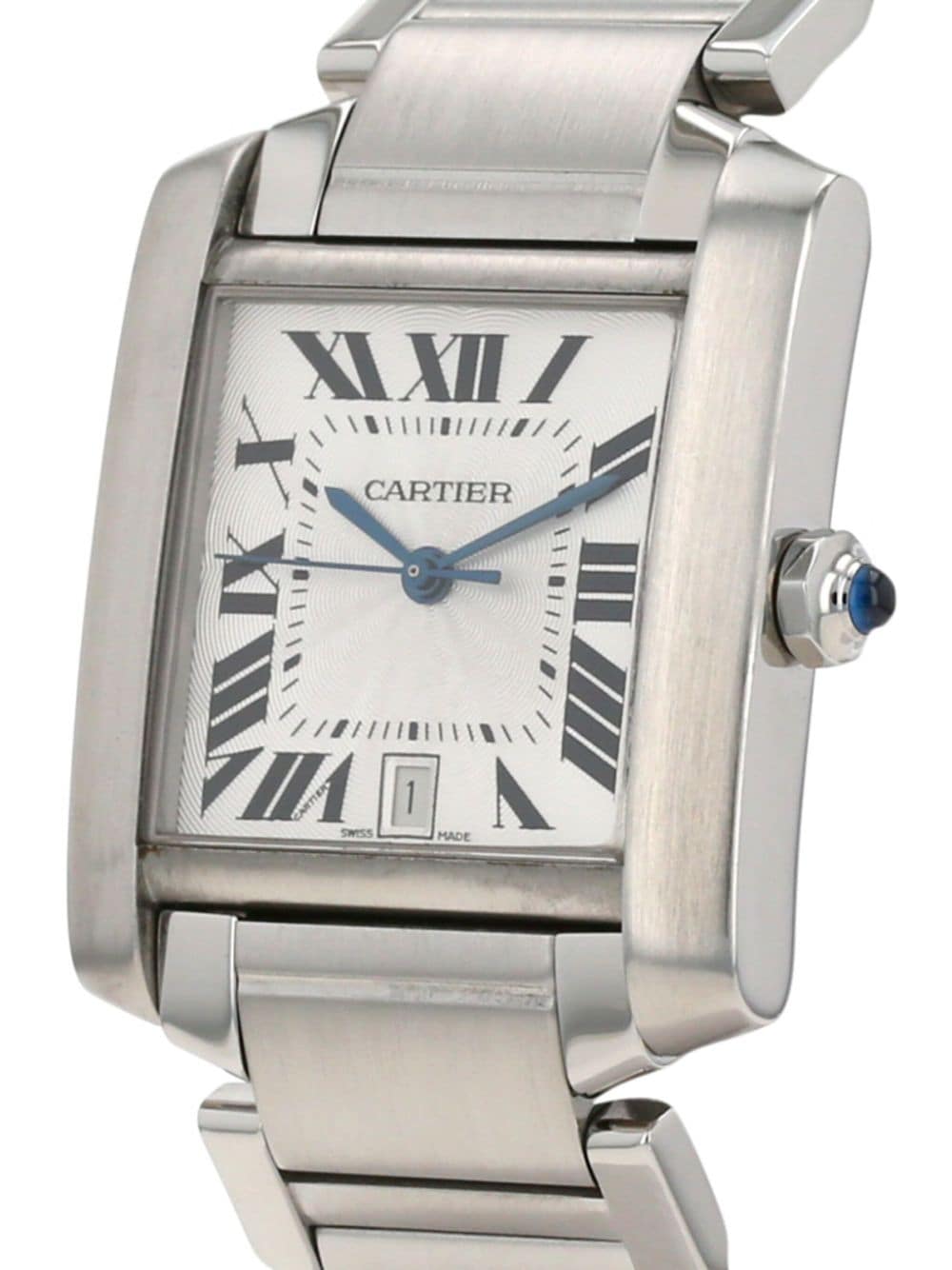 Cartier 2010s pre-owned Tank Française 32mm - Wit