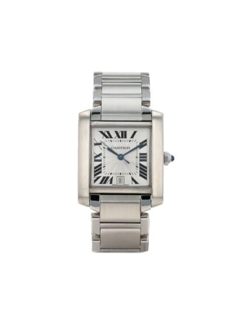 Cartier 2010s pre-owned Tank Française 32mm