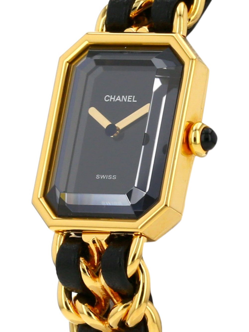 CHANEL Pre-Owned 1990s pre-owned Première L 26mm - Zwart