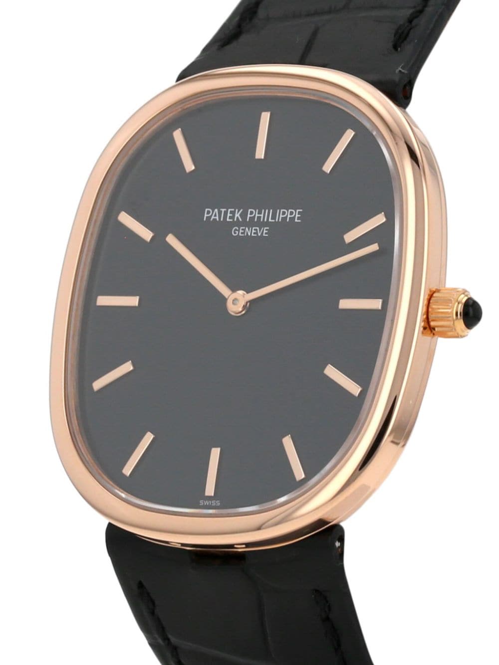 Patek Philippe Pre-Owned 2018 pre-owned Ellipse 34.5mm - Zwart