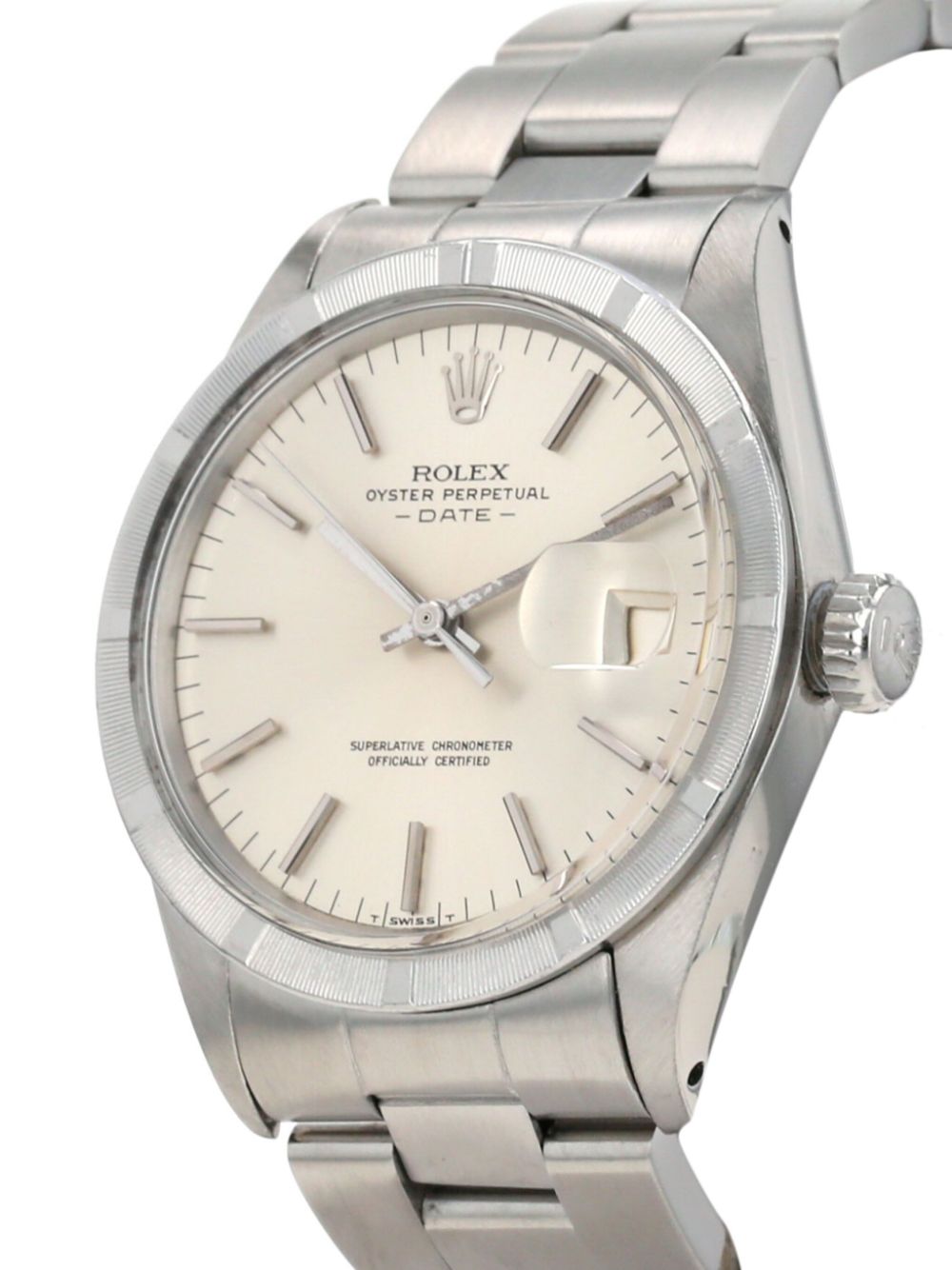 Rolex 1970s pre-owned Oyster Perpetual Date 34mm - Beige