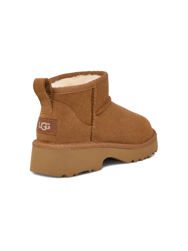 UGG Kids Classic Ultra Mini New Heights ブーツ | ブラウン