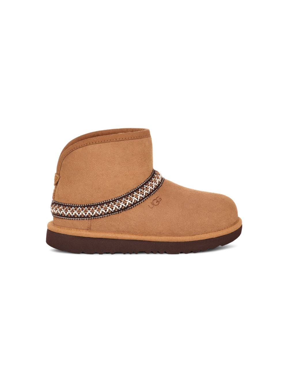 UGG Kids Classic Mini Crescent boots - Bruin