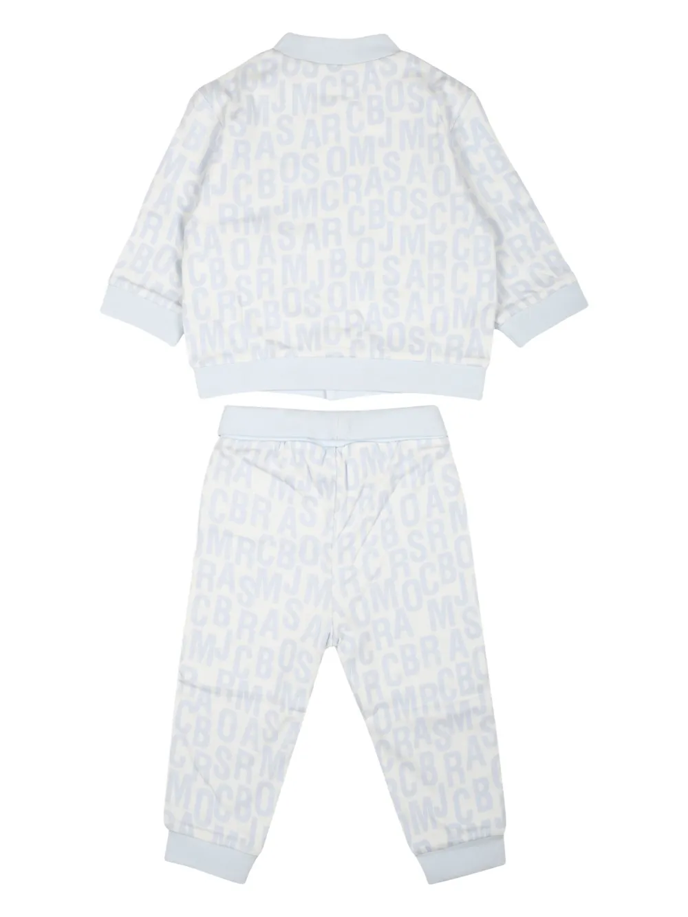 Marc Jacobs Kids Trainingspak met monogram-print Blauw