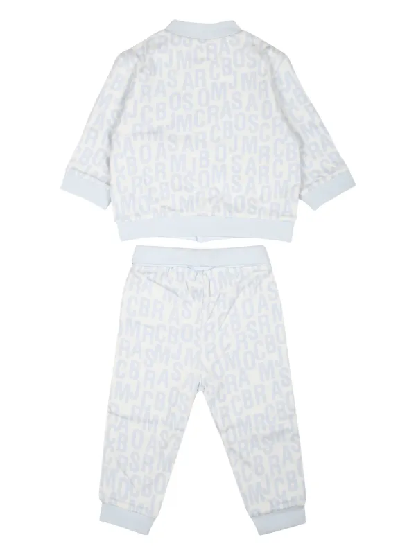 LITTLE MARC JACOBS グレー ホワイト ジャケット LITTLE MARC JACOBS グレー ホワイト ジャケット