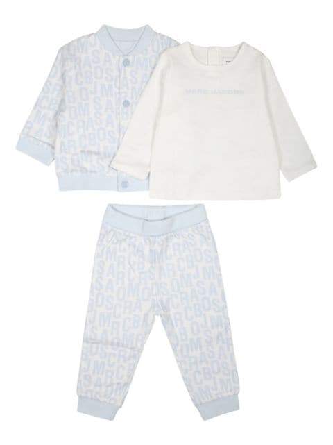 Marc Jacobs Kids monogram-pattern tracksuit 