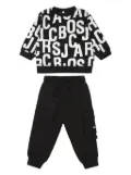 Marc Jacobs Kids monogram tracksuit set - Black