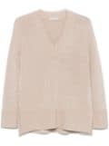 Le Tricot Perugia chunky knit sweater - Neutrals