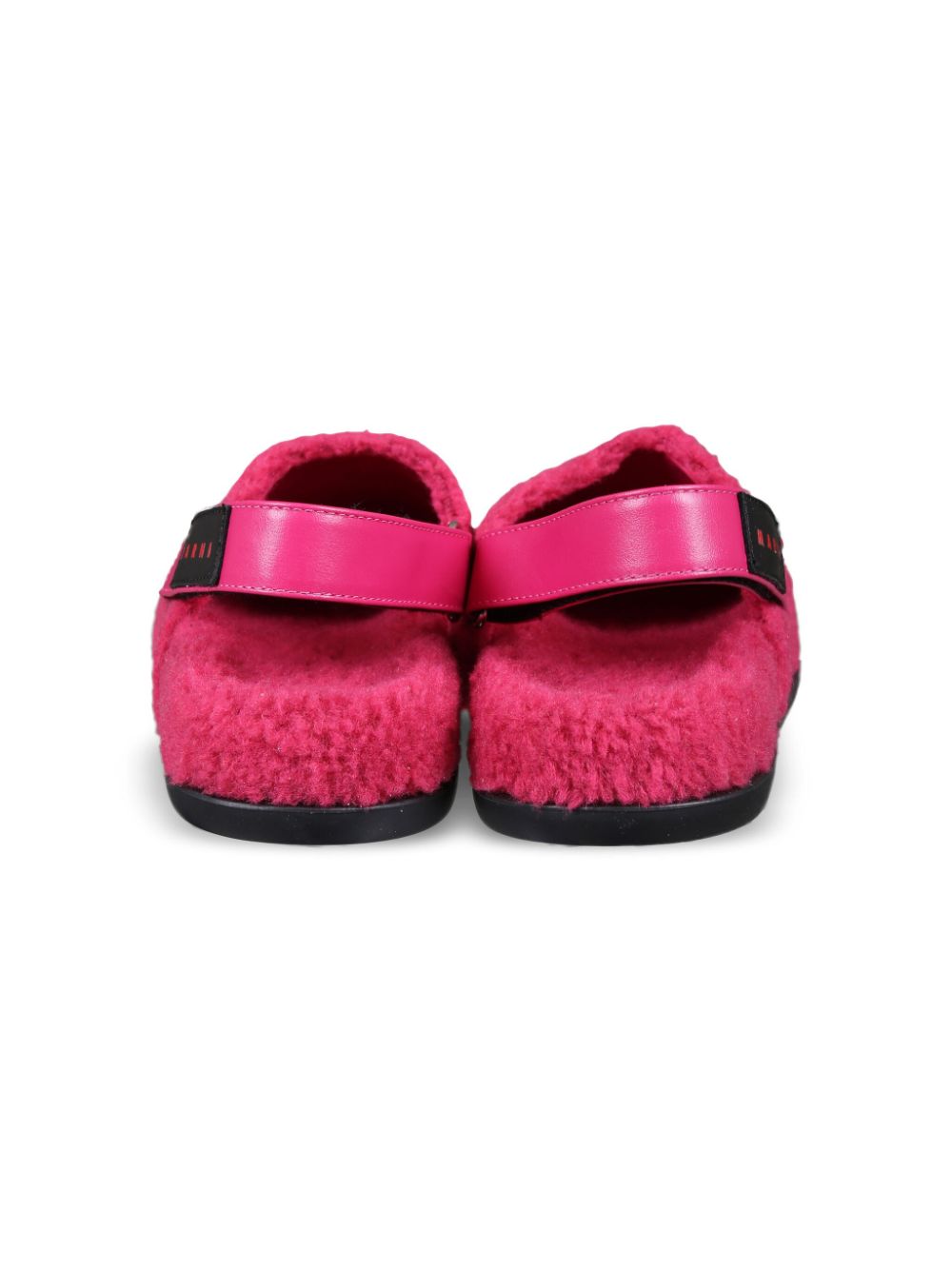 Marni Kids Sandalen van imitatiebont Roze