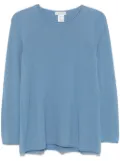 Le Tricot Perugia rolled-trim sweater - Blue