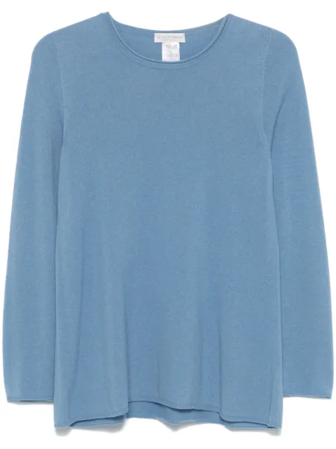 Le Tricot Perugia rolled-trim sweater