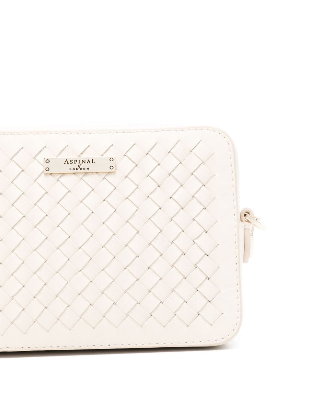 Shop Aspinal Of London Milly Mini Bag In Neutrals