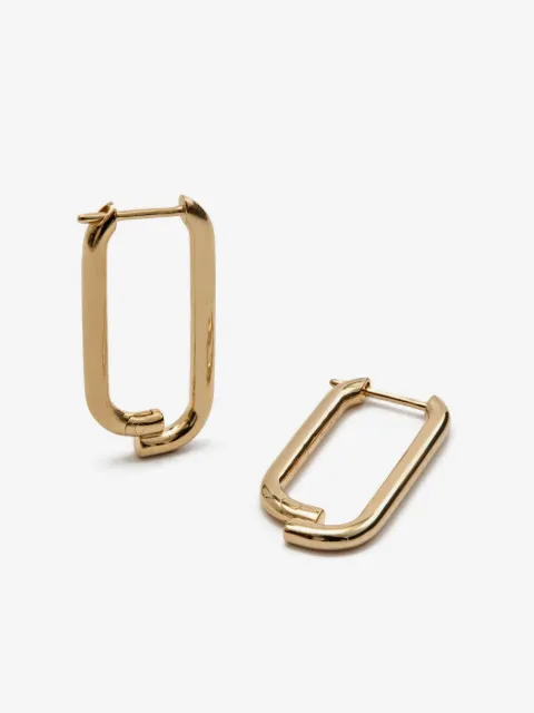 Otiumberg chaos hoop earrings