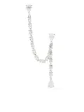 Anita Ko 14K white gold diamond drop earring - Silver