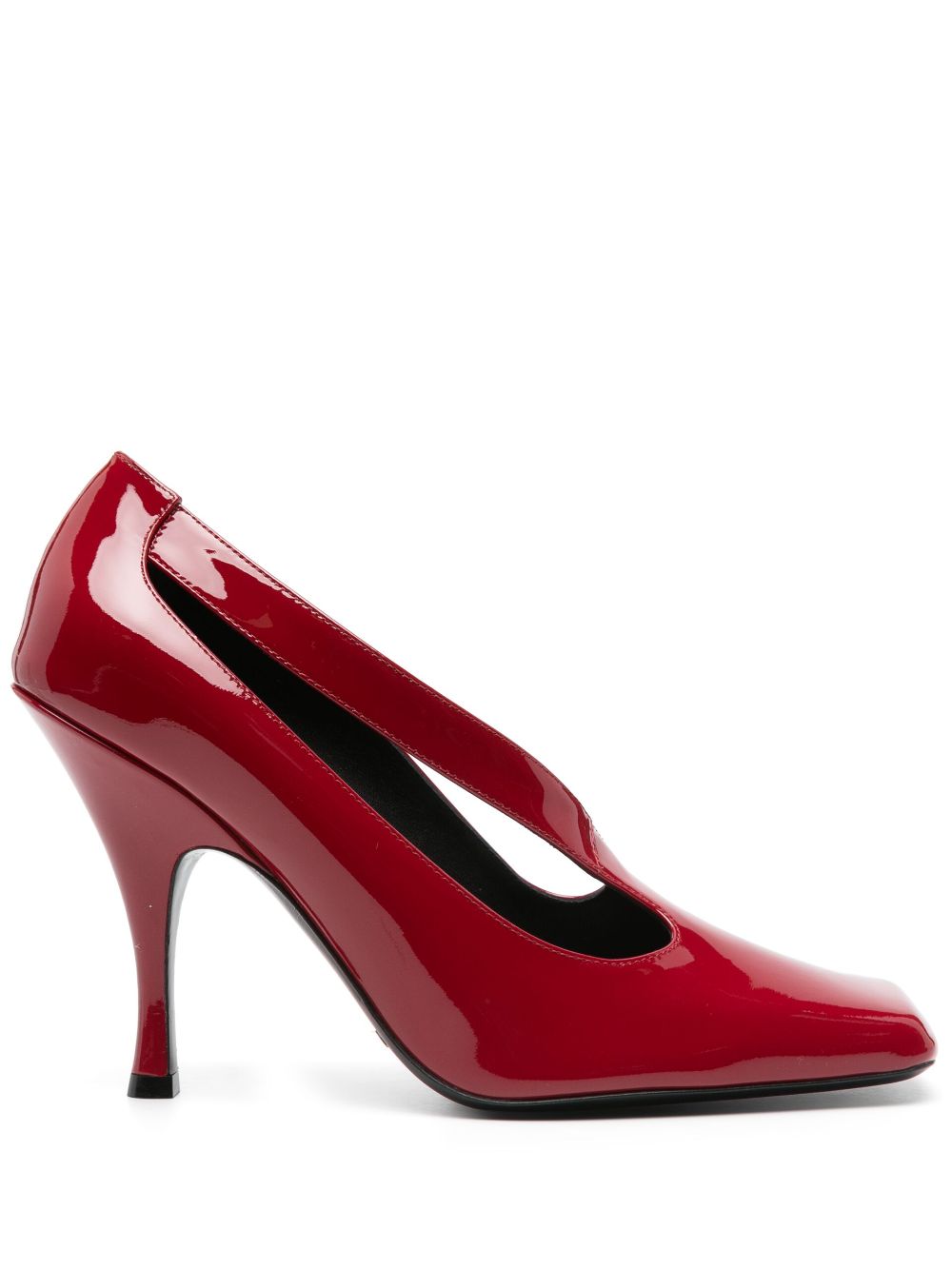 KHAITE 100mm Eva pumps - Red