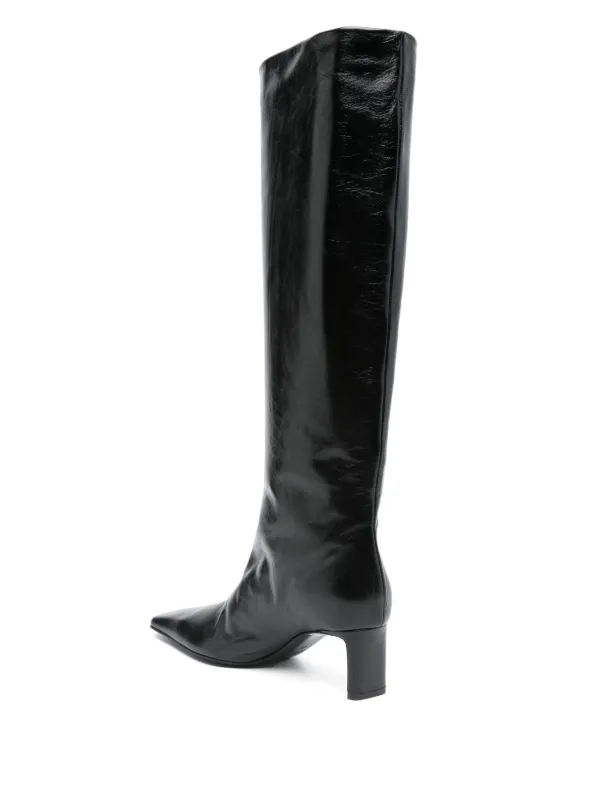 ミドルブーツ KHAITE Women Boots F1099907 200 BLACK KHAITE ブーツ - Black | FWRD
