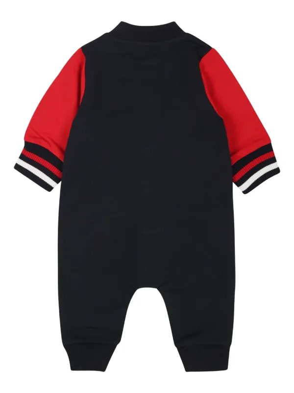 Moncler Enfant logo-patch Pajamas | Blue | FARFETCH