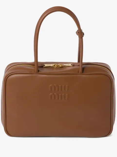 Miu Miu Borsa tote Beau grande in pelle