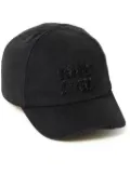 Miu Miu Denim baseball cap - Black