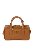 Miu Miu Arcadie leather bag - Brown