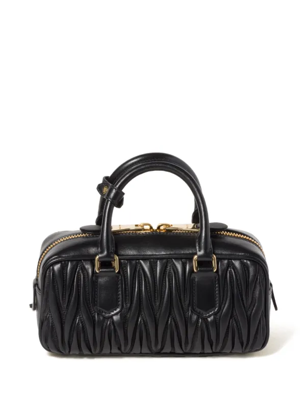 さりげなさ♪◇ARCADIE バッグ◇MiuMiu Miu Miu Arcadie Bag | Black | FARFETCH
