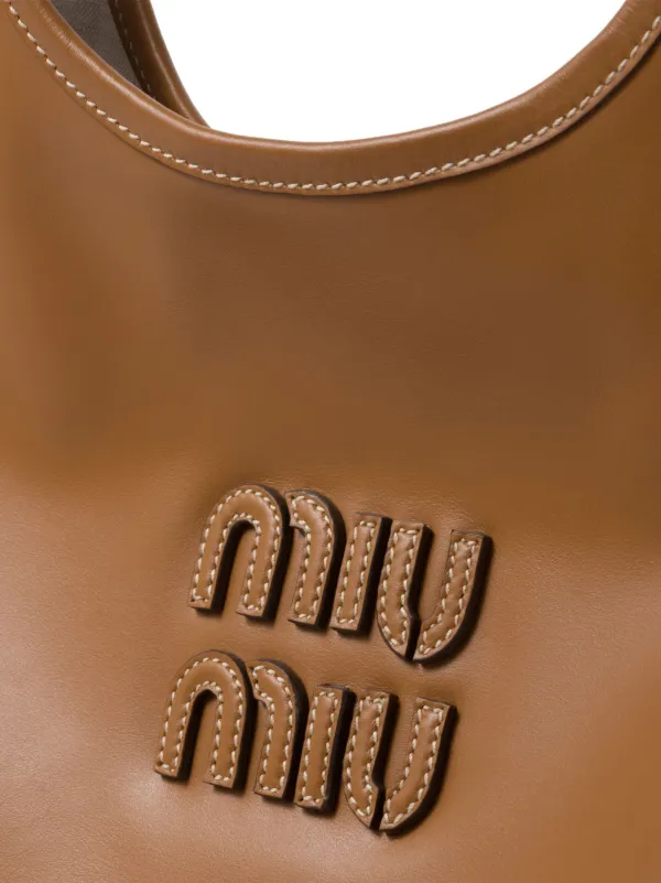 Miu Miu Ivy バッグ | ブラウン | FARFETCH JP