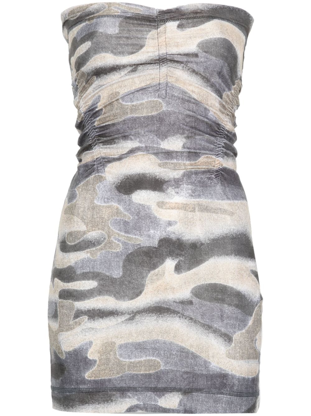 Shop Knwls Skinn Mini Dress In Grey