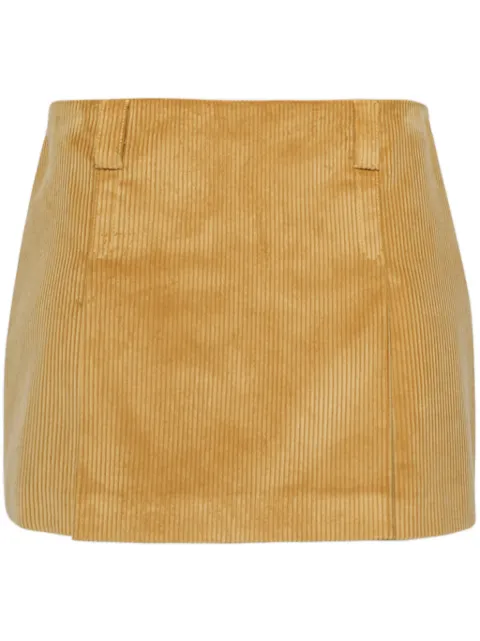 Miu Miu corduroy straight skirt 
