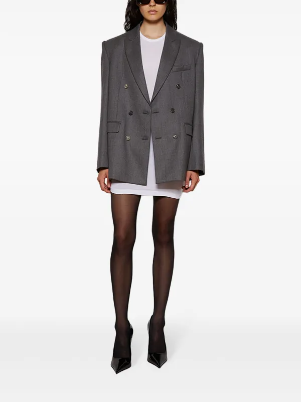 【関税込み】WARDROBE.NYC ミニドレス WARDROBE.NYC Jersey Mini Dress | White | FARFETCH BH