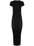 WARDROBE.NYC cap sleeve dress - Black