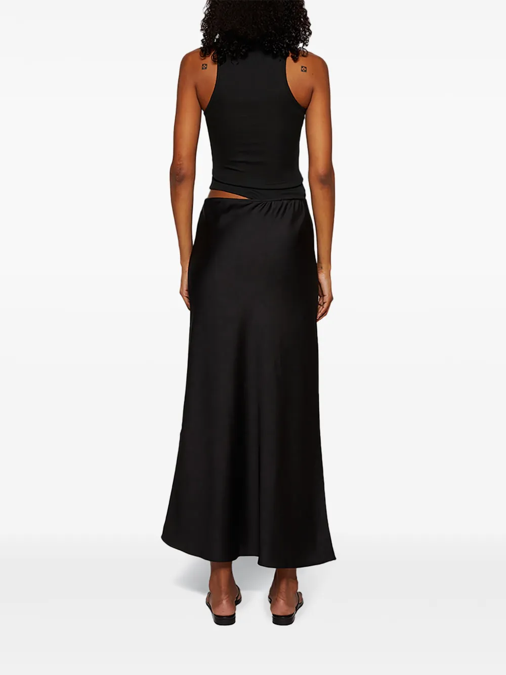 Christopher Esber Open Twist jurk Zwart