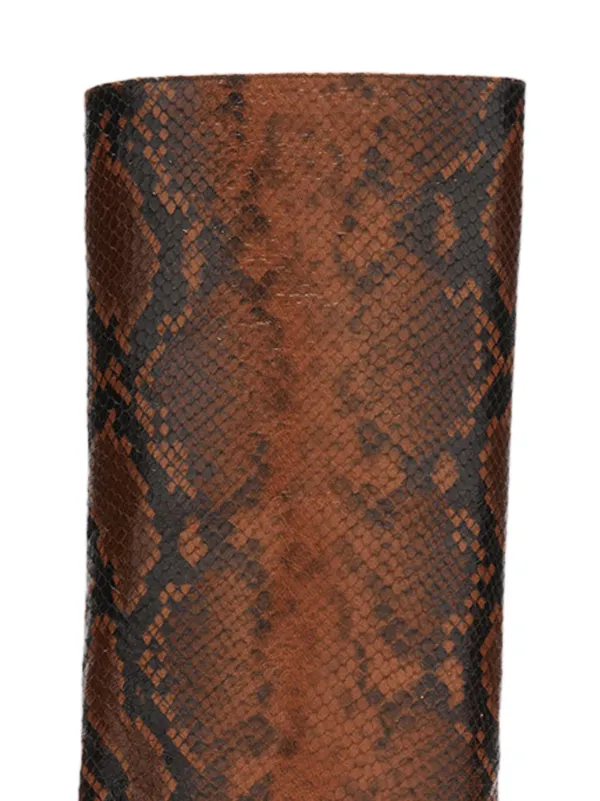 The Attico 105mm Sienna Boots | Brown | FARFETCH