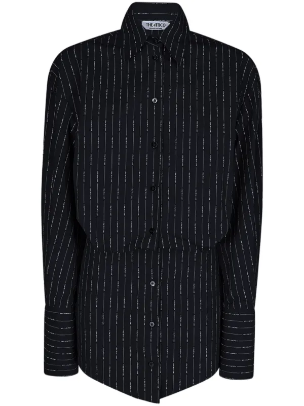The Attico Sylvie Mini Dress | Black | FARFETCH CA