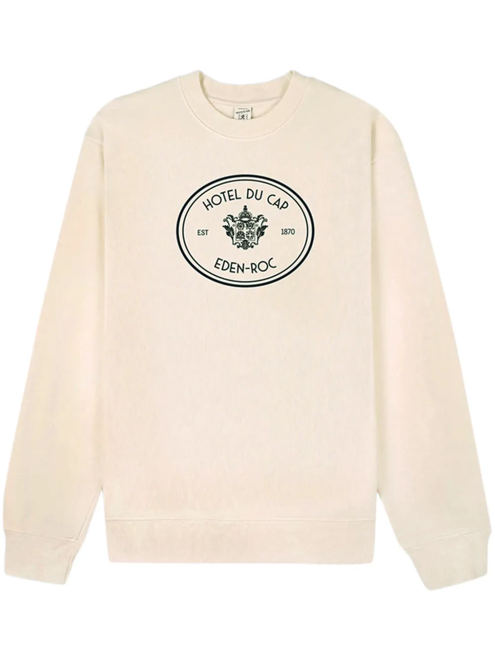 Sporty & Rich Eden Crest sweater Beige
