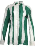 Christopher Esber spliced shirt - Green