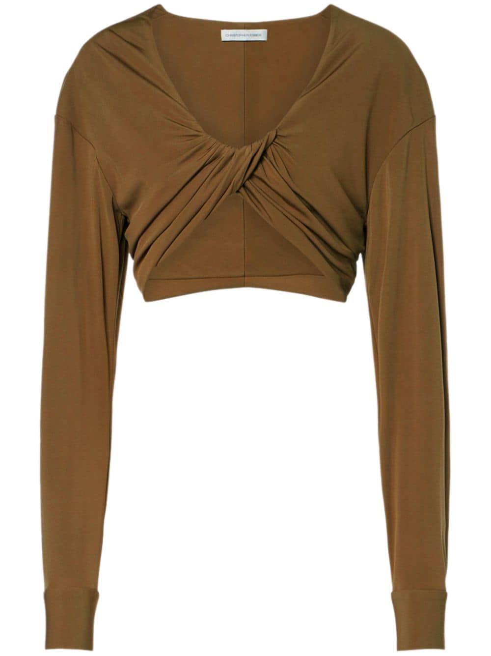 Christopher Esber Vivenda Drape Top - Farfetch