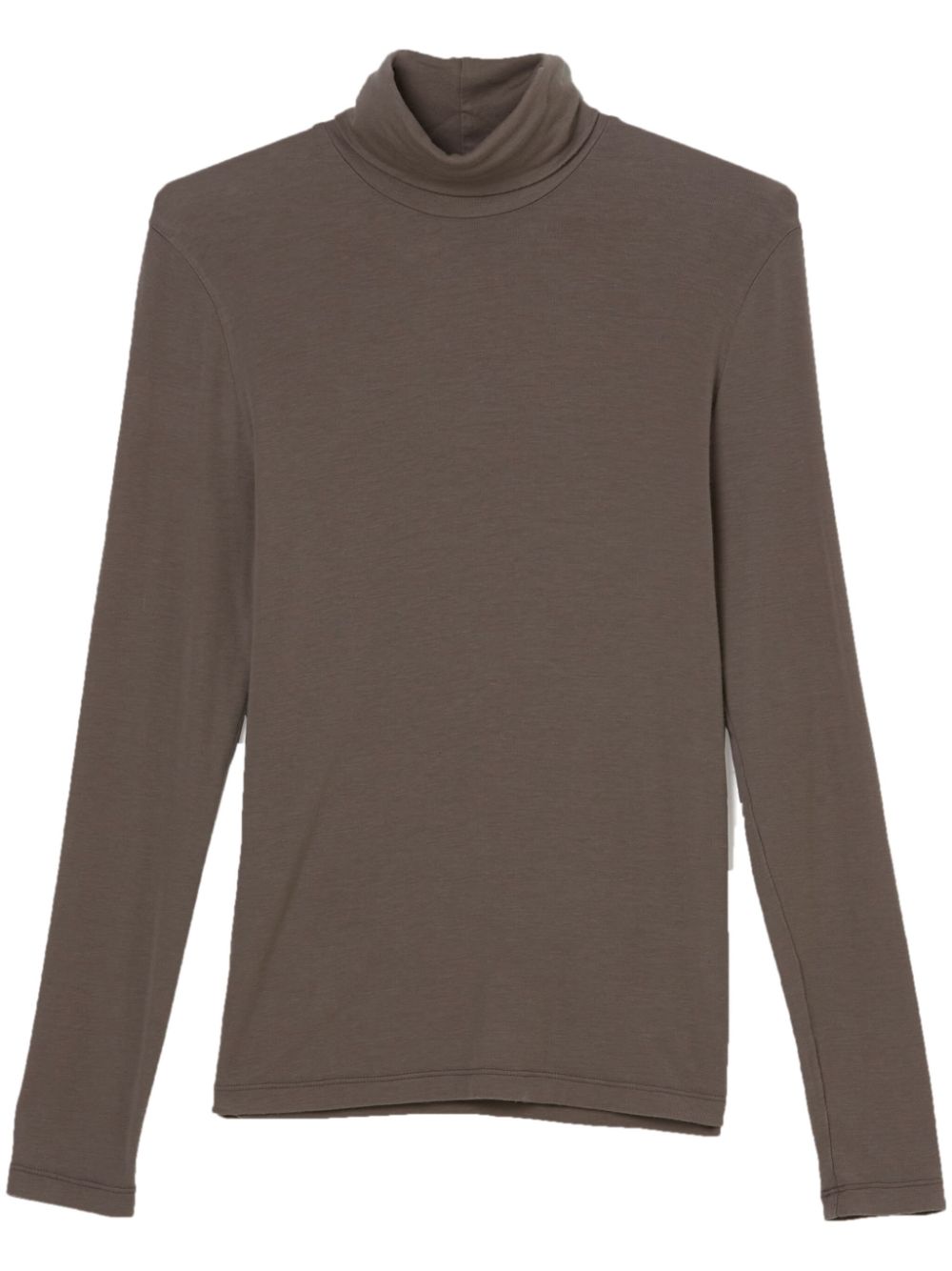 AGOLDE turtleneck t-shirt - Brown