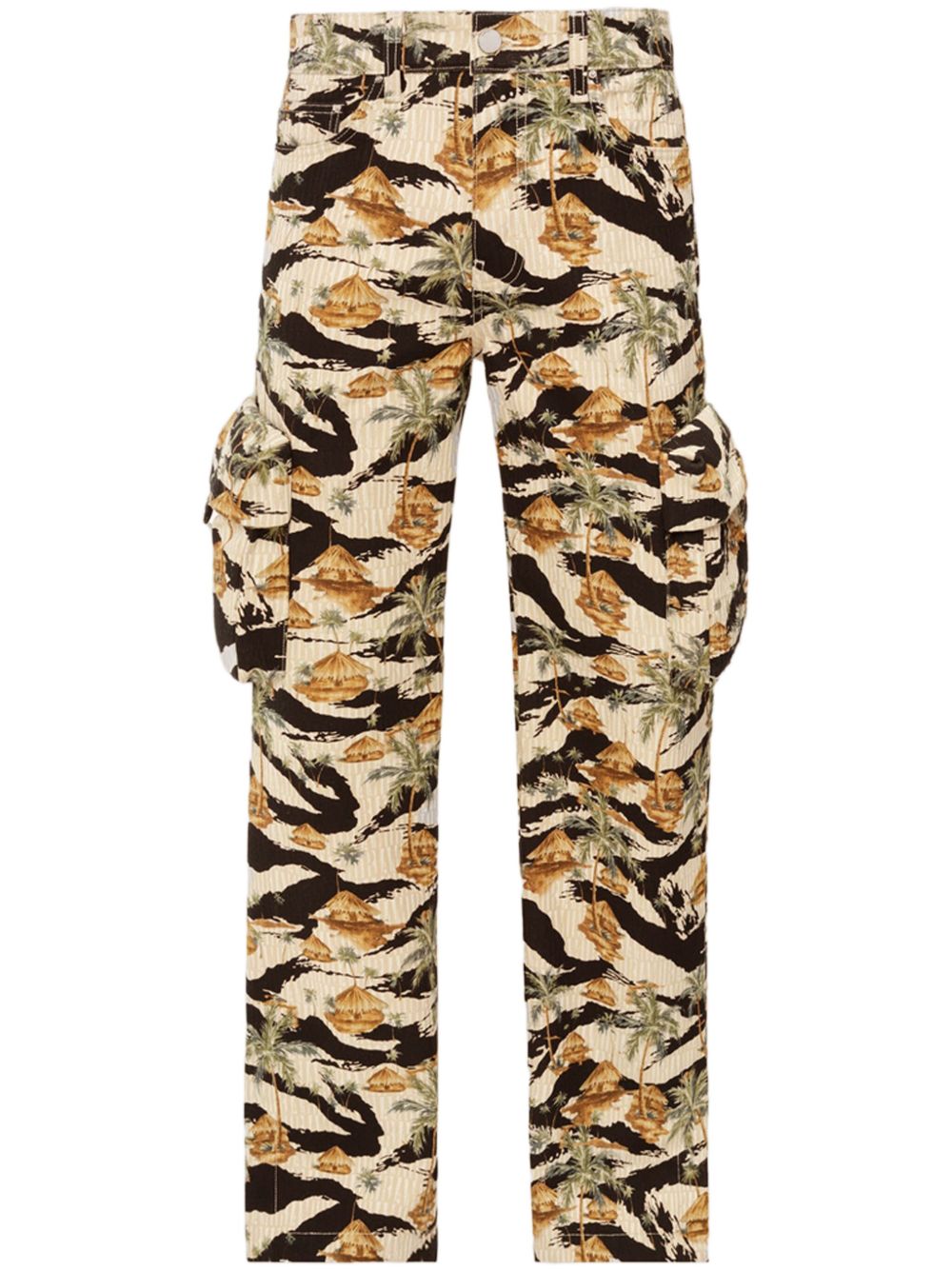 M65 repeat palm baggy cargo pants