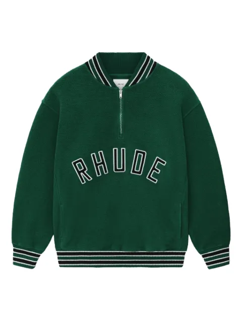 RHUDE  half-zip sweater