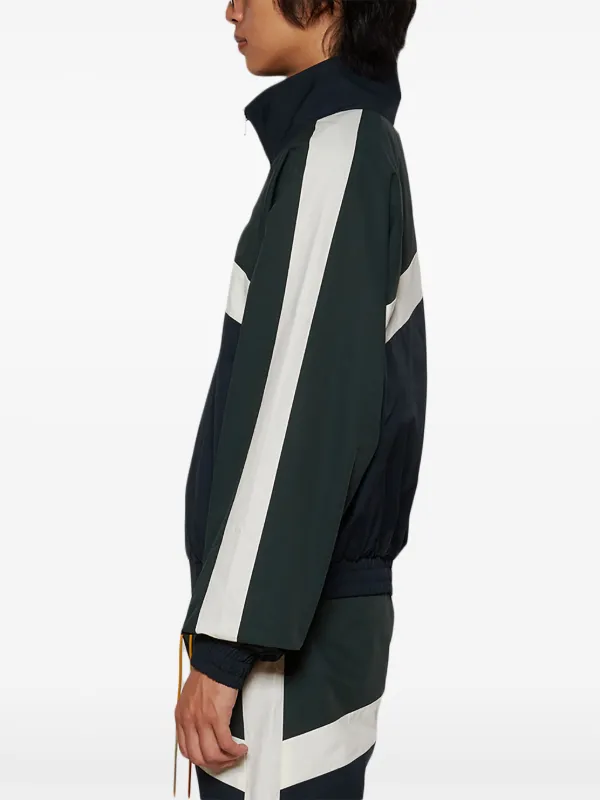 RHUDE Motorsport Track Sweatshirt | Blue | FARFETCH