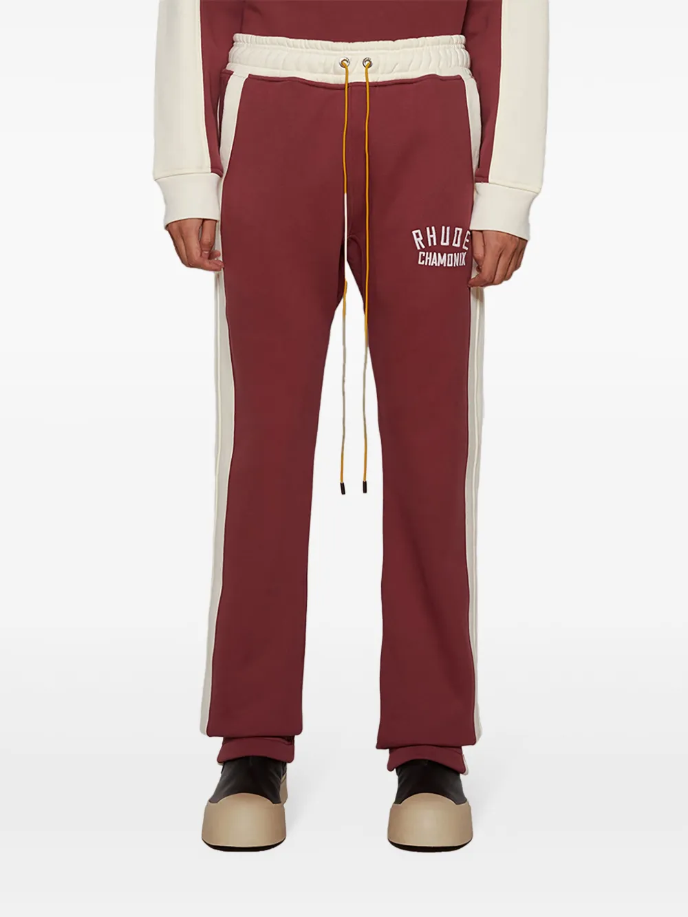 RHUDE Chamonix trainingsbroek Rood