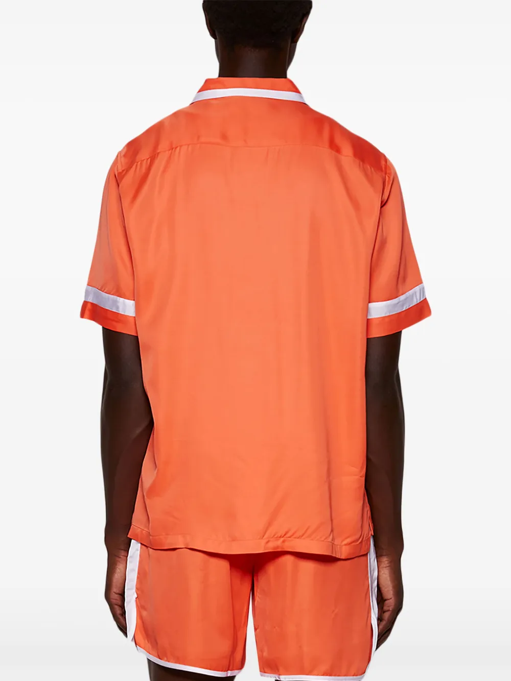 BLUE SKY INN Overhemd met print Oranje