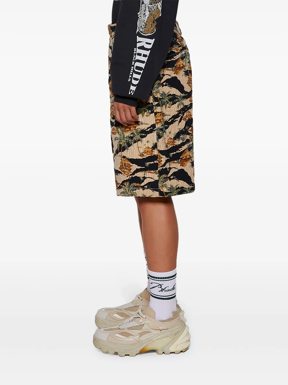 AMIRI Repeat Palm shorts Bruin