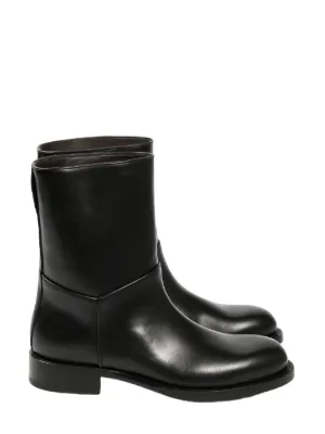 The Row Zipped Boots | Black | FARFETCH